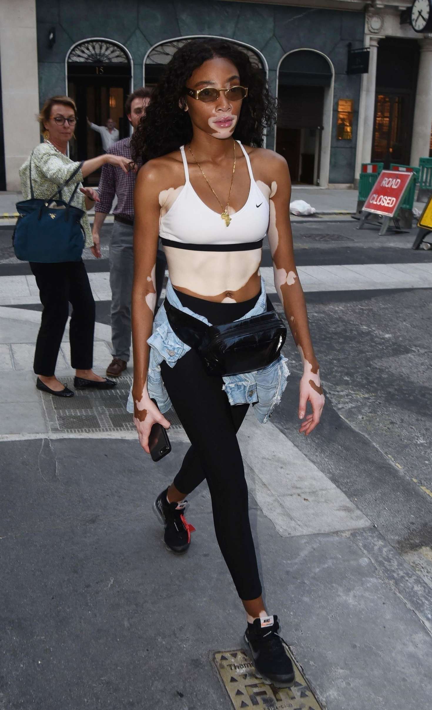 Winnie Harlow: Out and about in London -02 | GotCeleb