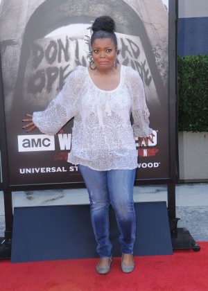 Yvette Nicole Brown - 'The Walking Dead' Permanent Daytime Attraction Press Event in Universal City