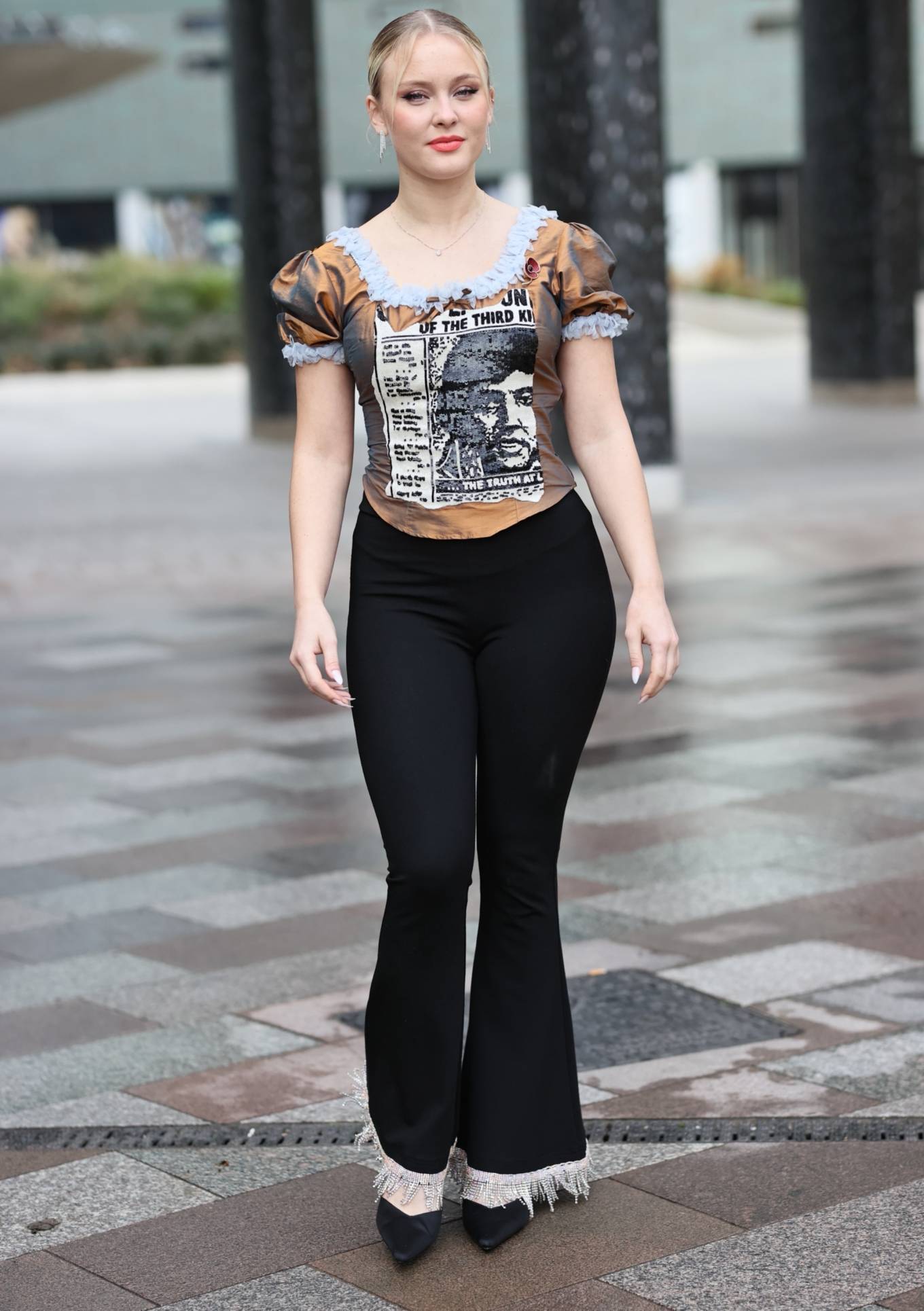 Zara Larsson – Seen outside Channel 4's Sunday Brunch in London | GotCeleb