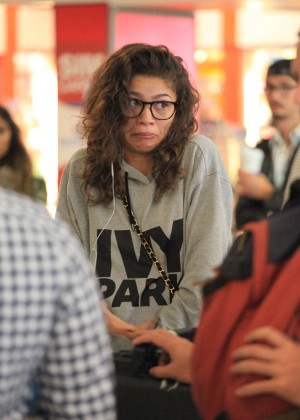 Zendaya Arriving at LAX airport -09 | GotCeleb