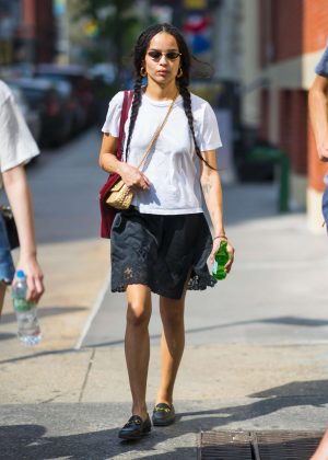 Zoe Kravitz - Out and about in New York City